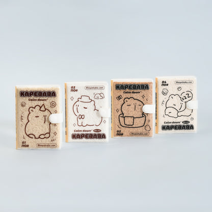 Assorted Capybara Small Notebook- Assorted Colours