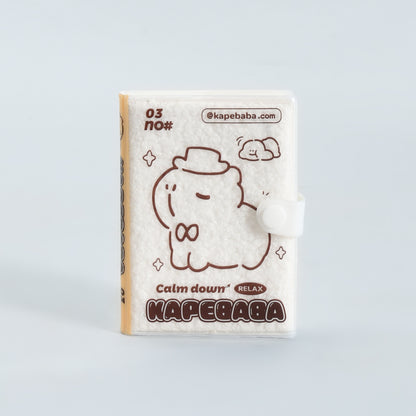 Assorted Capybara Small Notebook- Assorted Colours