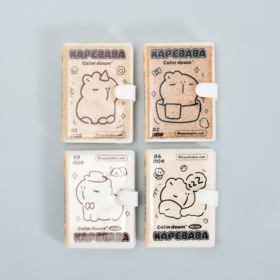 Assorted Capybara Small Notebook- Assorted Colours