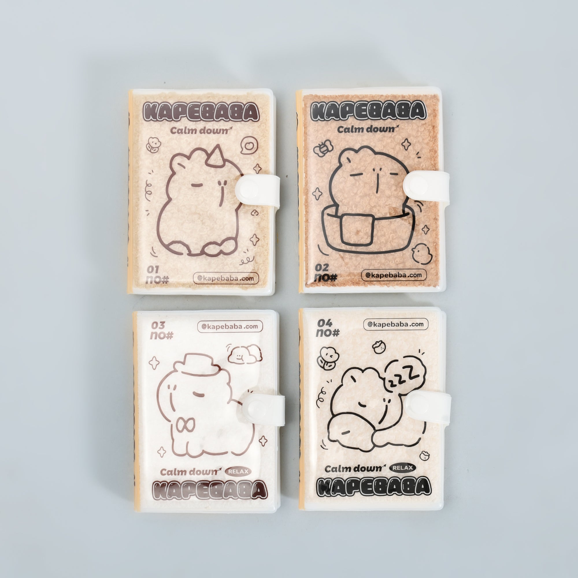 Assorted Capybara Small Notebook- Assorted Colours
