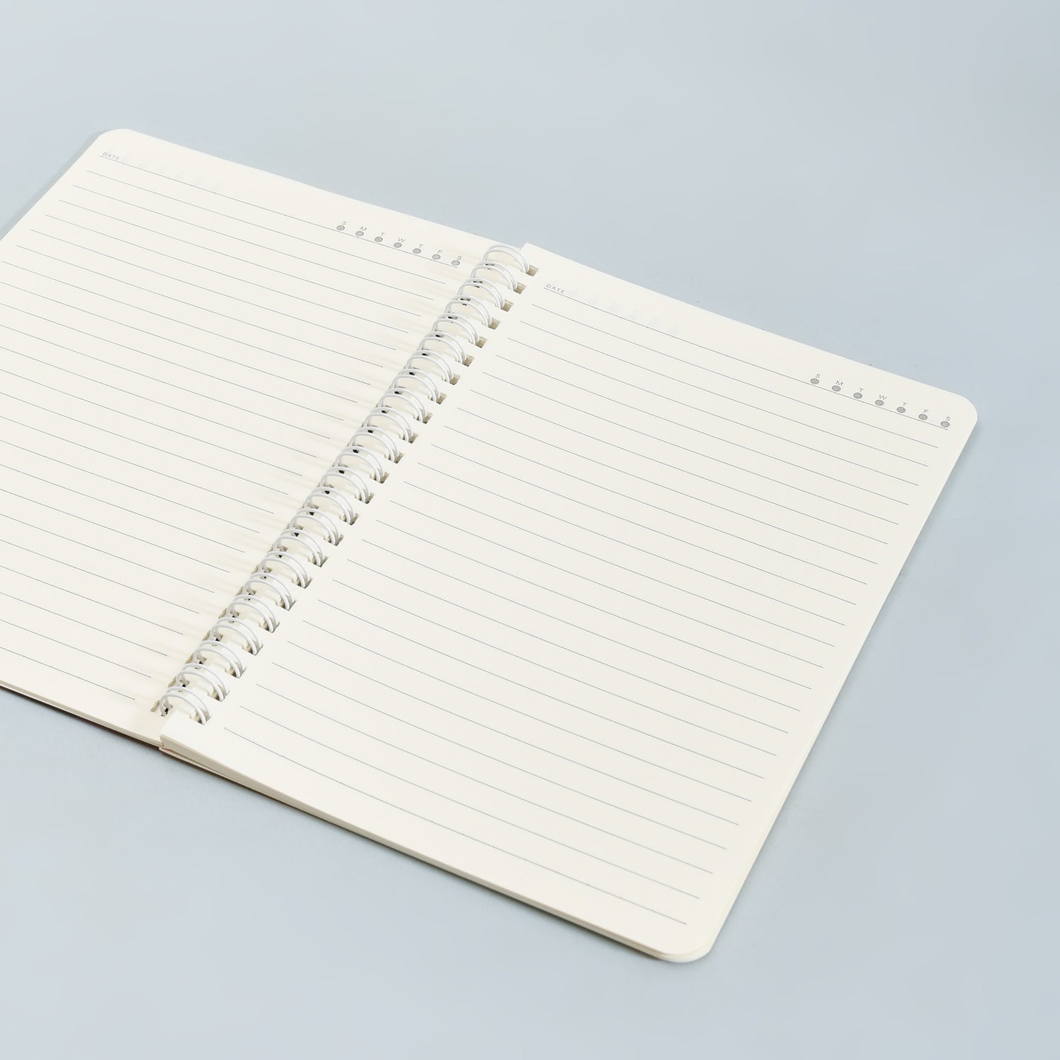 A5 Spiral Bound Dreamy Pink Capybara Spiral Notebook- Ruled Pages