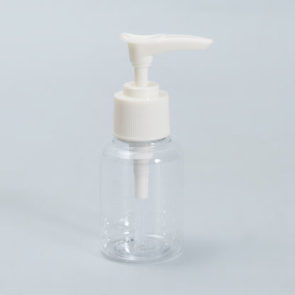Mumuso Sweet Travel Bottle Set with Zip Pouch and Funnel
