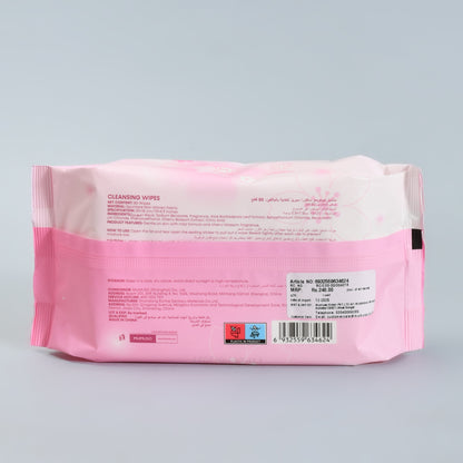 MUMUSO Cherry Blossom Fragrance Cleansing Wipes – 80 Sheets