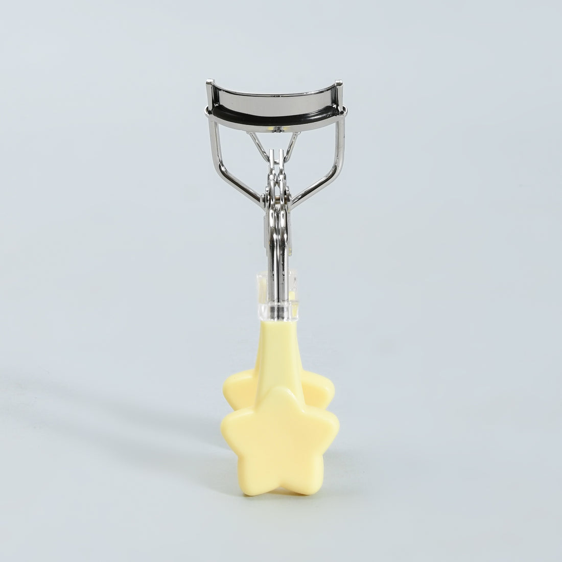 Mumuso Yellow Eyelash Curler with Star-Shaped Handle- Cute Panda