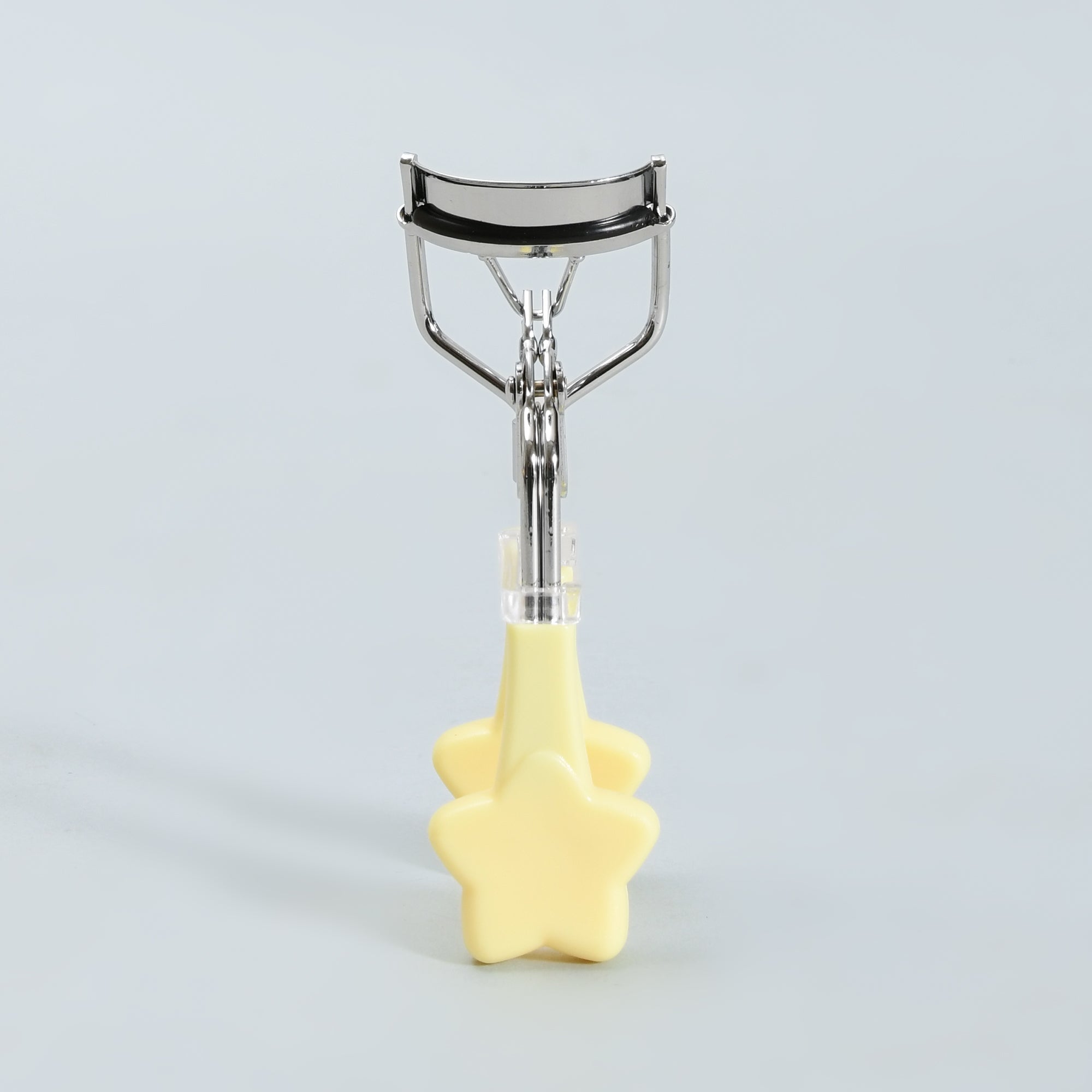 Mumuso Yellow Eyelash Curler with Star-Shaped Handle- Cute Panda