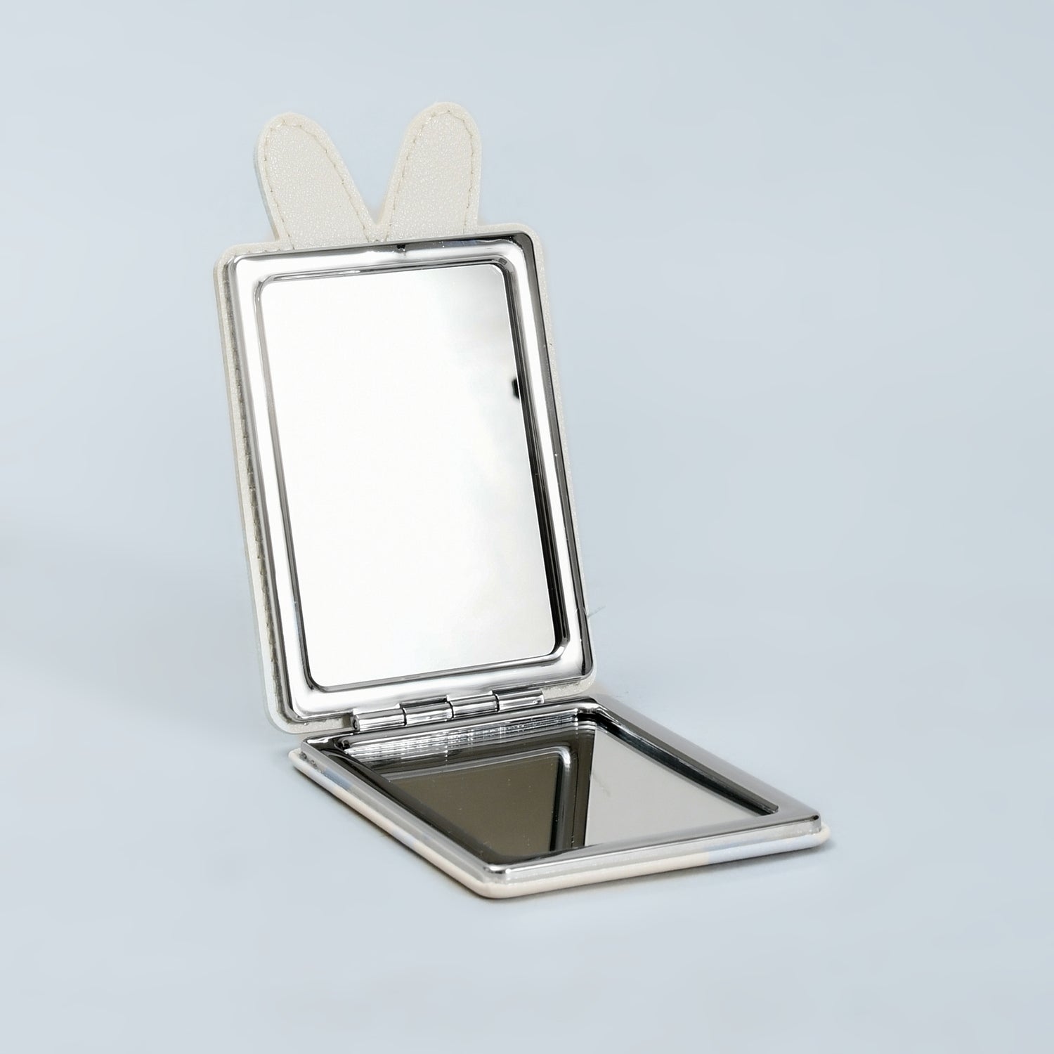Mumuso Sweet Bear Folding Makeup Mirror- Beige