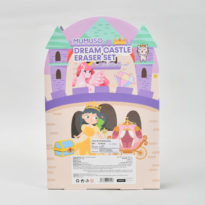 Mumuso Giftable Dream Castle Eraser Set
