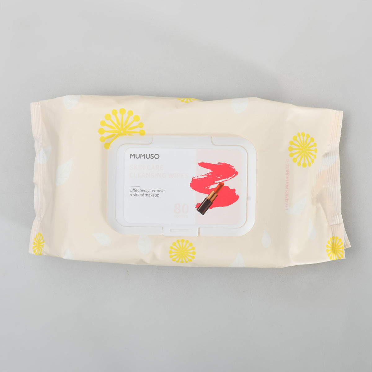 Facial Cleansing Wipes - Makeup Remover (80 Count)