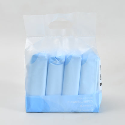 Cleansing Wipes for Adults - Set of 4 (25 sheets each)