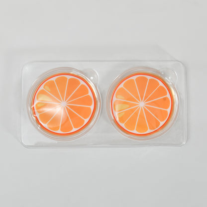 Hot/Cold Compress Gel Eye Pads Lemon (1 Pair)