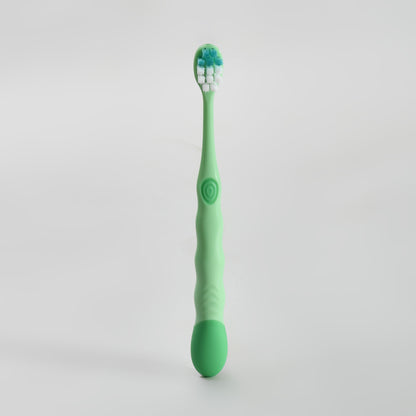 Kids Toothbrush for Ages 7-13 Years - Green