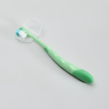 Kids Toothbrush for Ages 7-13 Years - Green