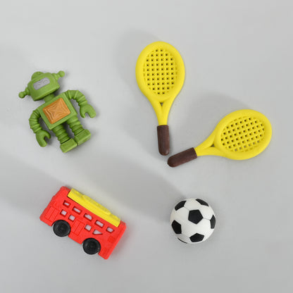 Robot World Erasers Set - view 4
