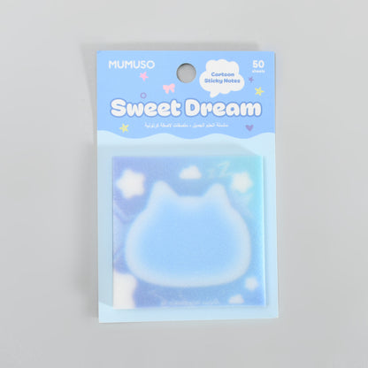 Sweet Dream Series Cartoon Sticky Notes - 50 Sheets - view 4