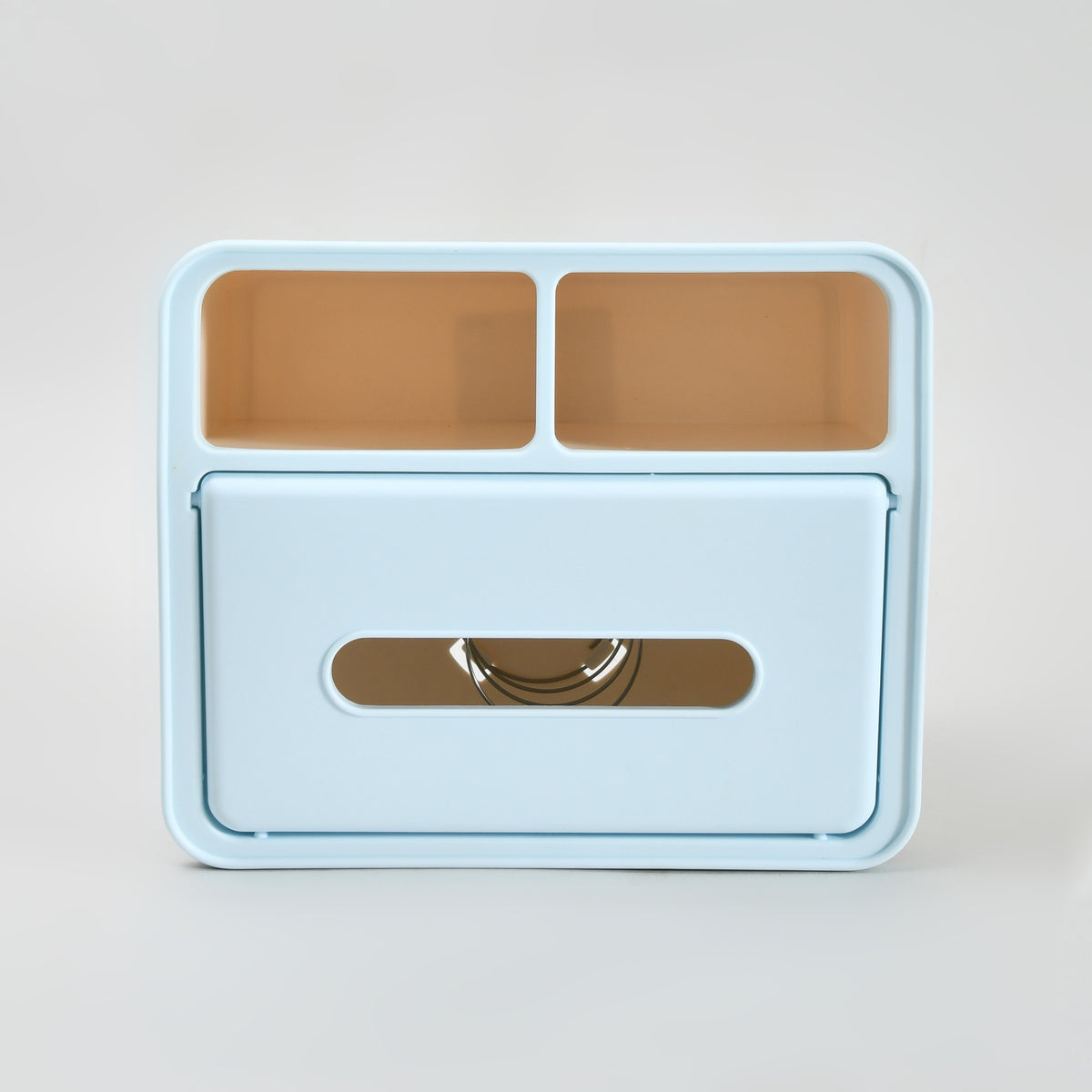 Mumuso  Ultra Cute Little House Multifunctional Tissue Box- Pink &amp; Blue