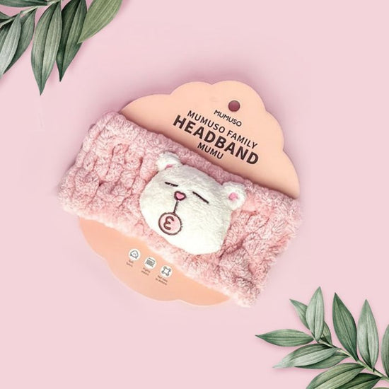Mumuso Family Mumu Headband - Pink Mumuso