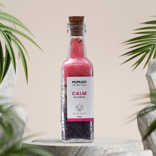 Mumuso Self Love Series Bath Salt - Calm De Stress/100 gm Mumuso