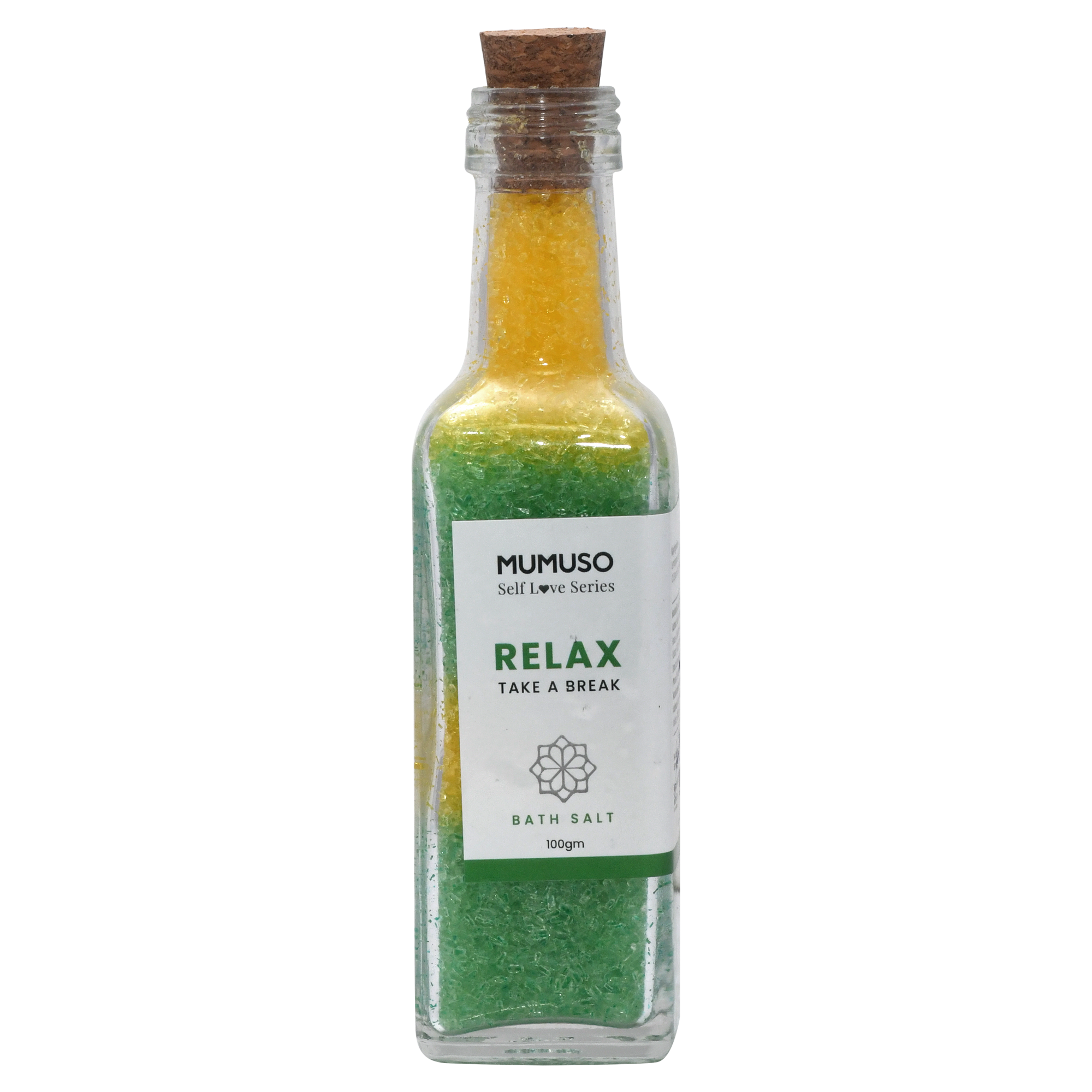 Mumuso Self Love Series Bath Salt - Relax Take a Break/100 gm Mumuso
