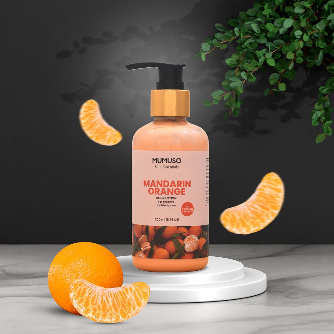 Mumuso Skin Essentials Mandarin Orange Body Lotion - 200ml Mumuso