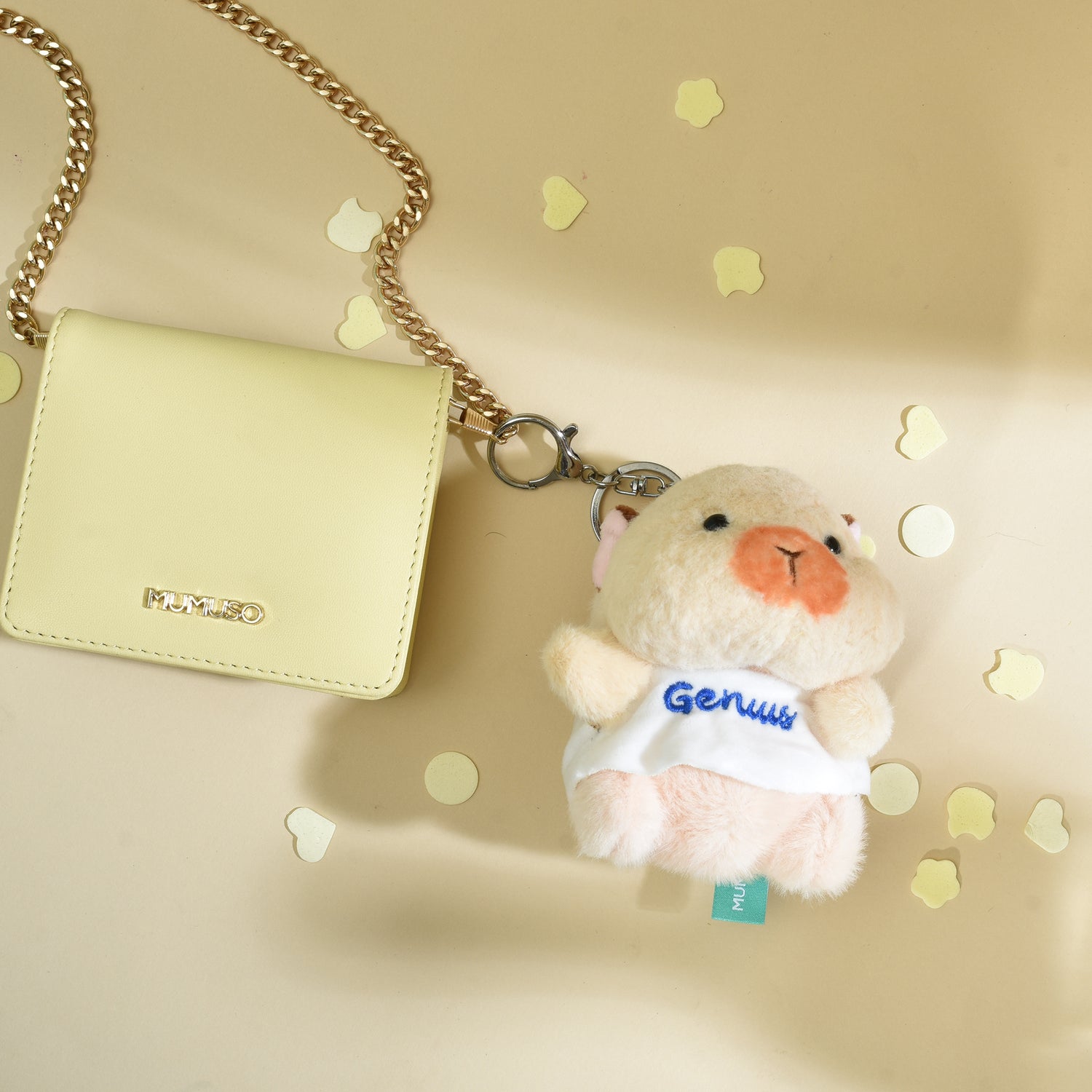 Mumuso Genius Cavy T-Shirt Keychain