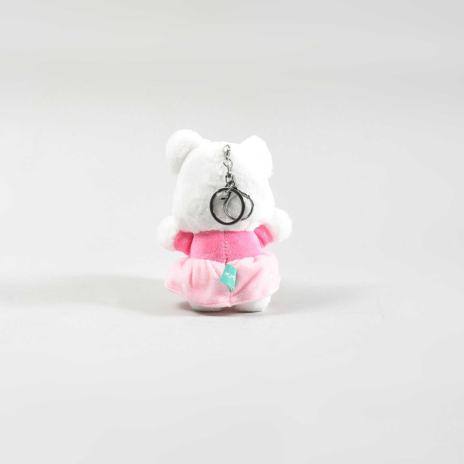 Mumuso Ballerina Bear Plush Keychain- Pink
