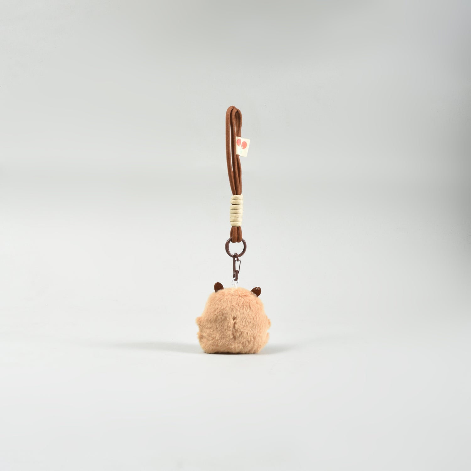 Capybara Wristlet Plush Keychain
