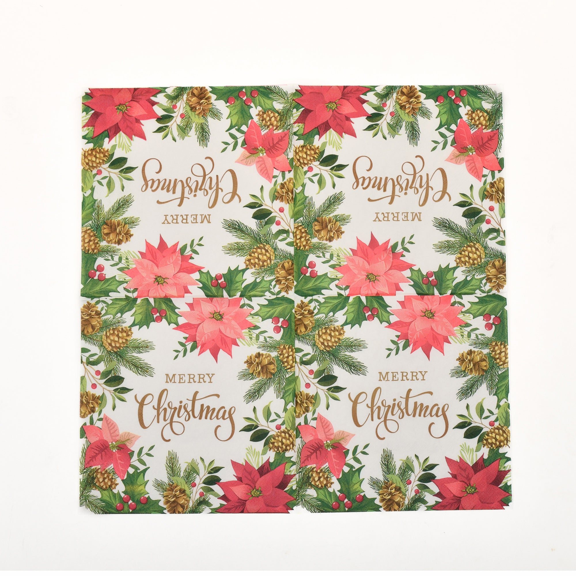 Mumuso Festive Christmas Napkins| Pack of 20