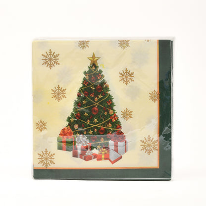 Mumuso Festive Christmas Napkins| Pack of 20