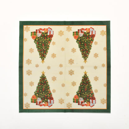 Mumuso Festive Christmas Napkins| Pack of 20