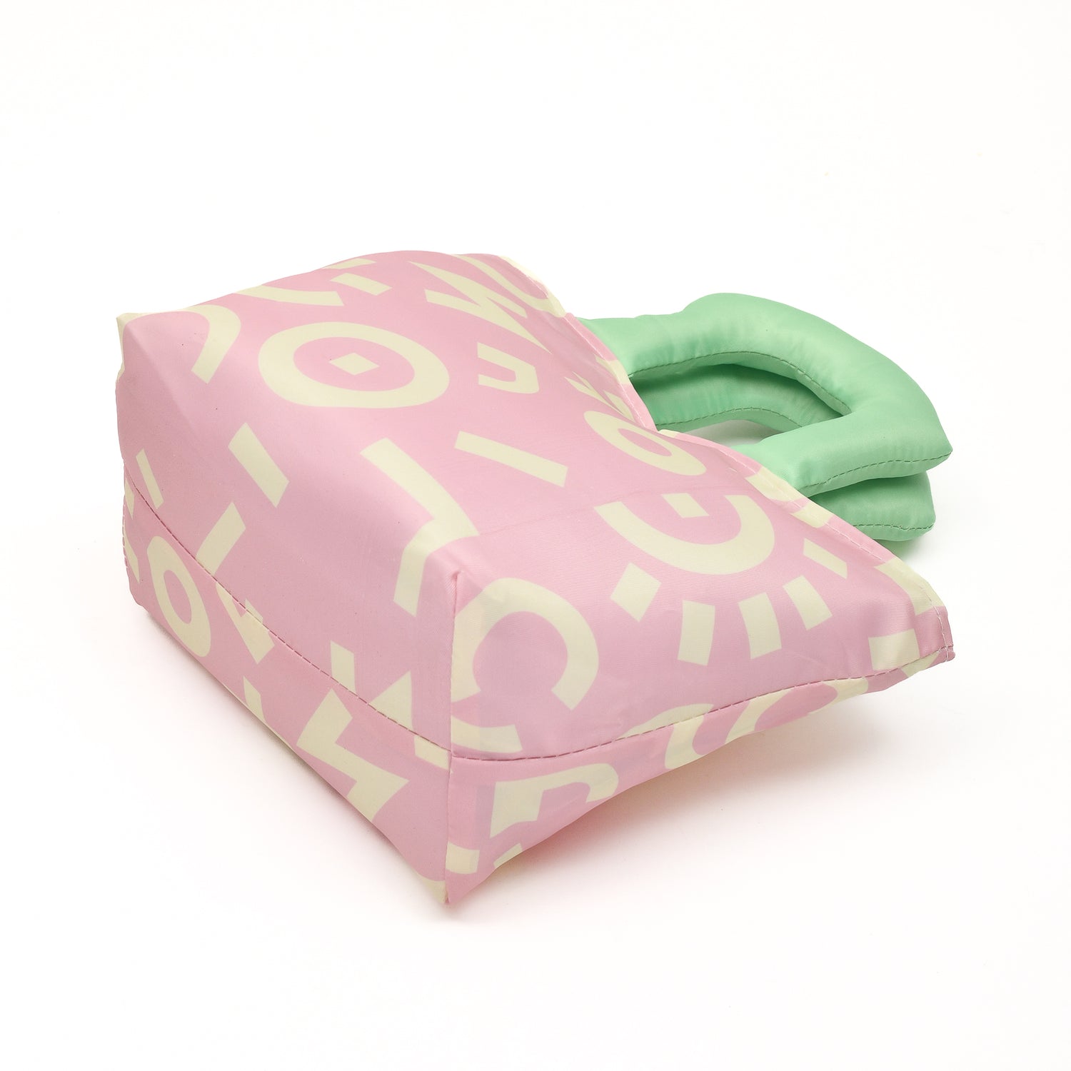 Colourful Cartoon Lunch Bag- Pink/Purple