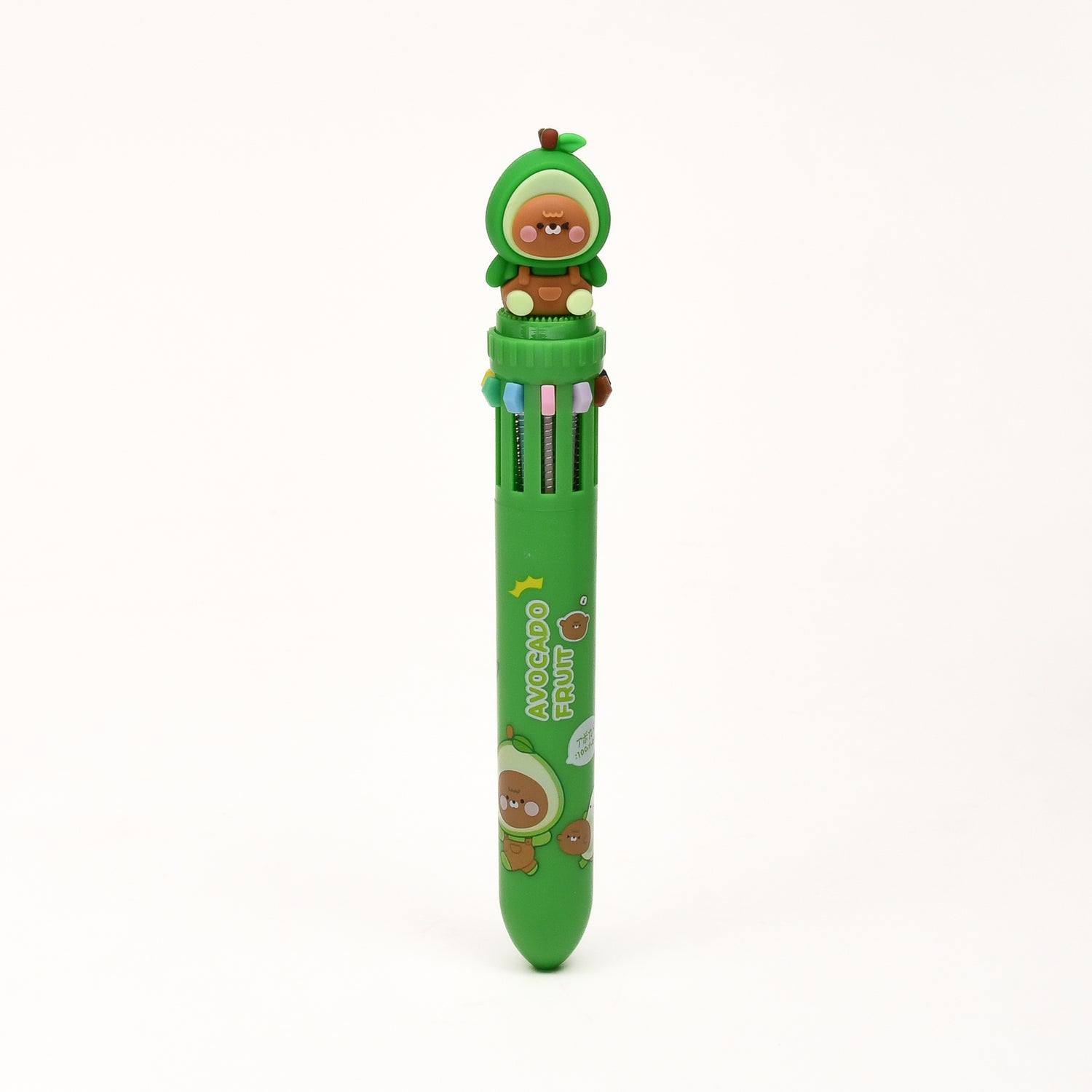 Avocado 10-In-1 Retractable Ballpoint Pen
