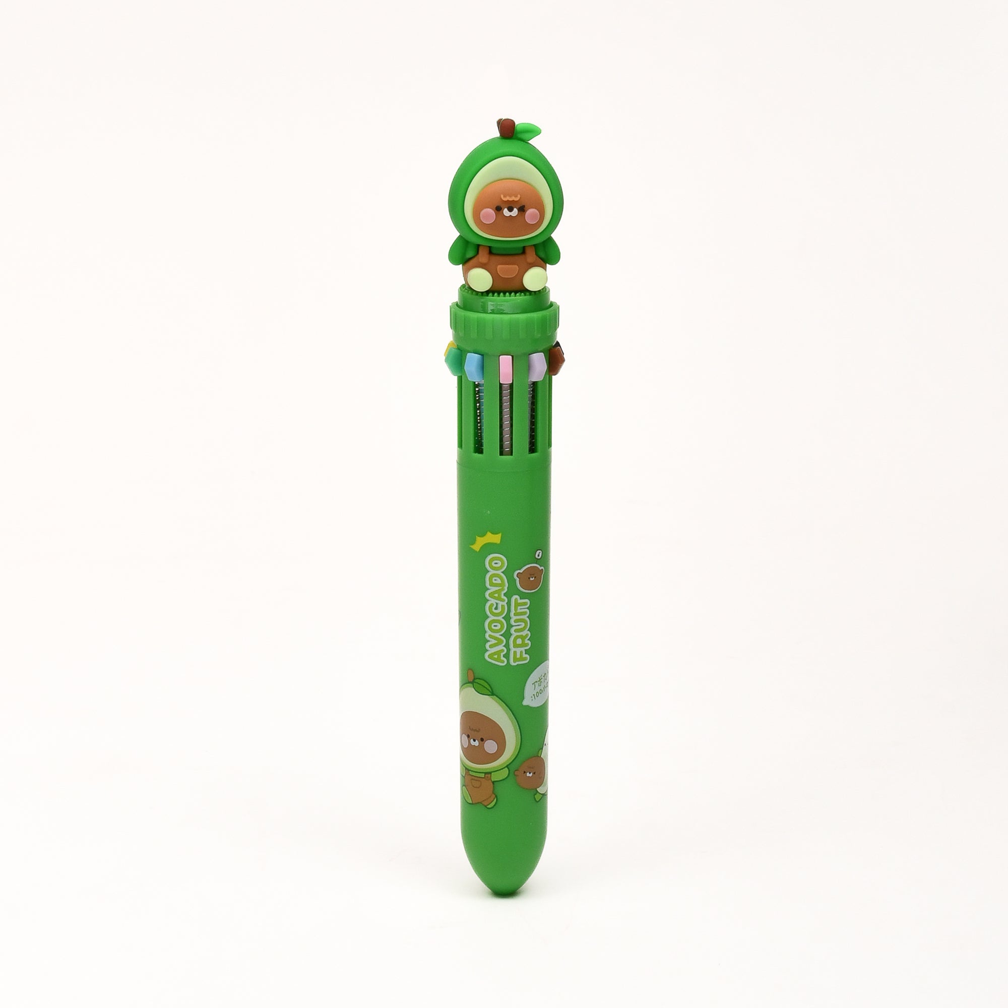 Avocado 10-In-1 Retractable Ballpoint Pen