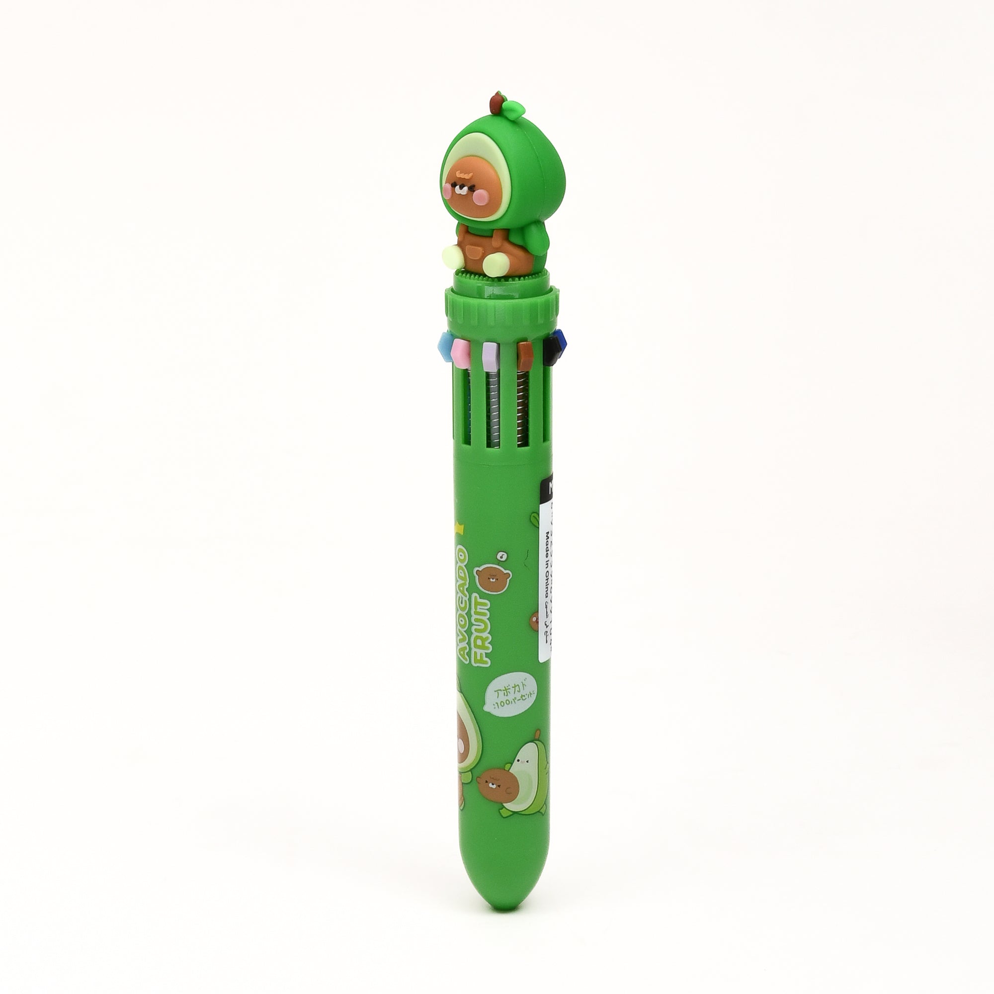 Avocado 10-In-1 Retractable Ballpoint Pen