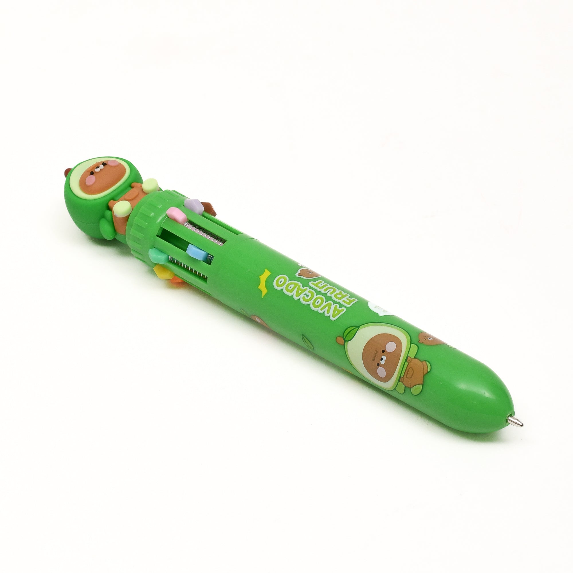 Avocado 10-In-1 Retractable Ballpoint Pen