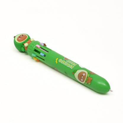 Avocado 10-In-1 Retractable Ballpoint Pen
