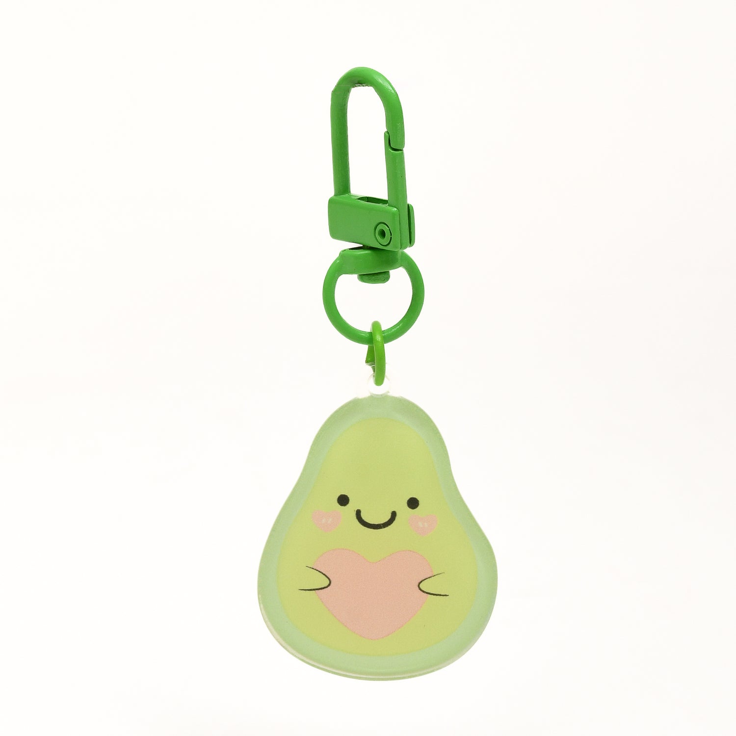 Braided Phone Wrist Band with Phone Charm- Avocado