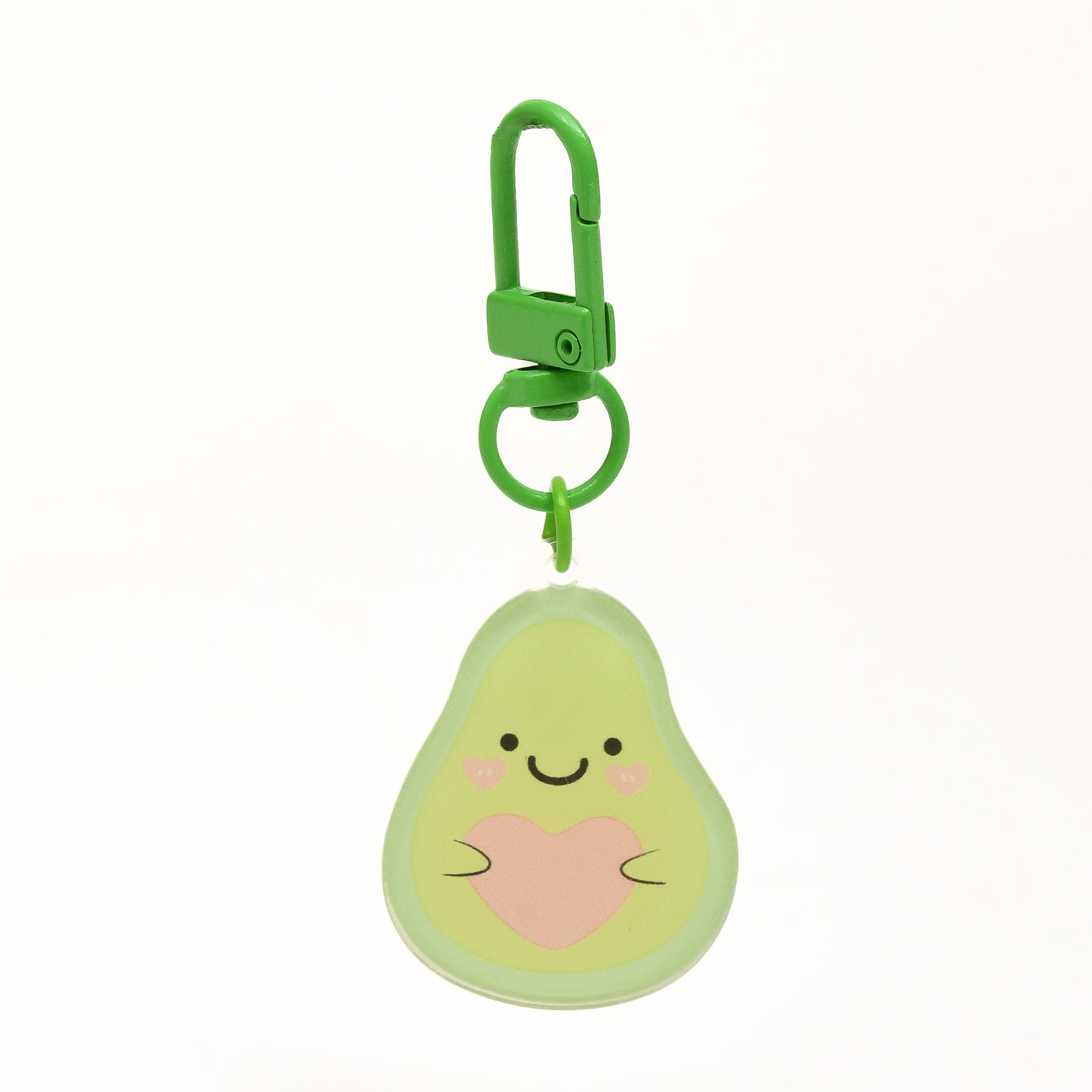 Braided Phone Wrist Band with Phone Charm- Avocado