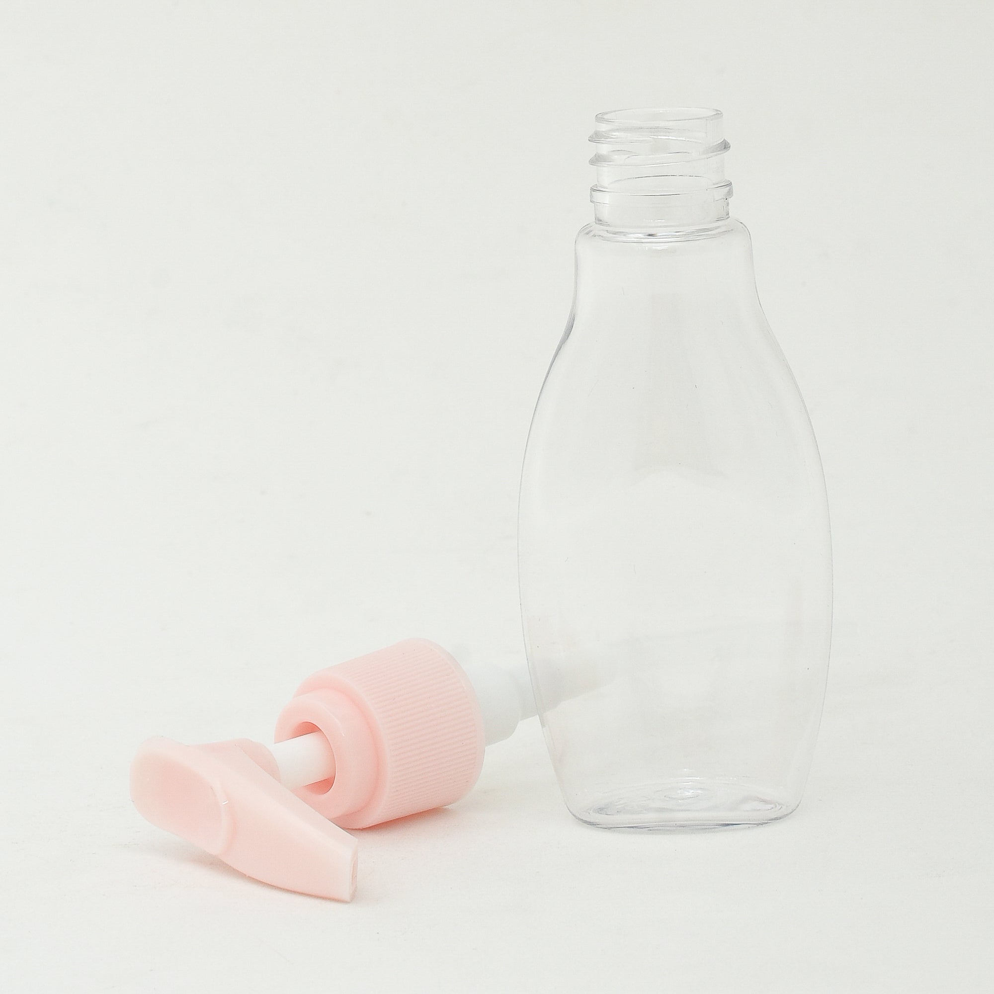 5-PIECE TRAVEL BOTTLES SET ( with Comb)-PINK
