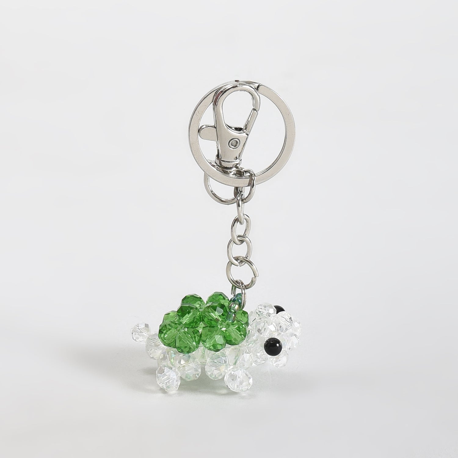 Mumuso Dazzling Crystal Keychain — Turtle