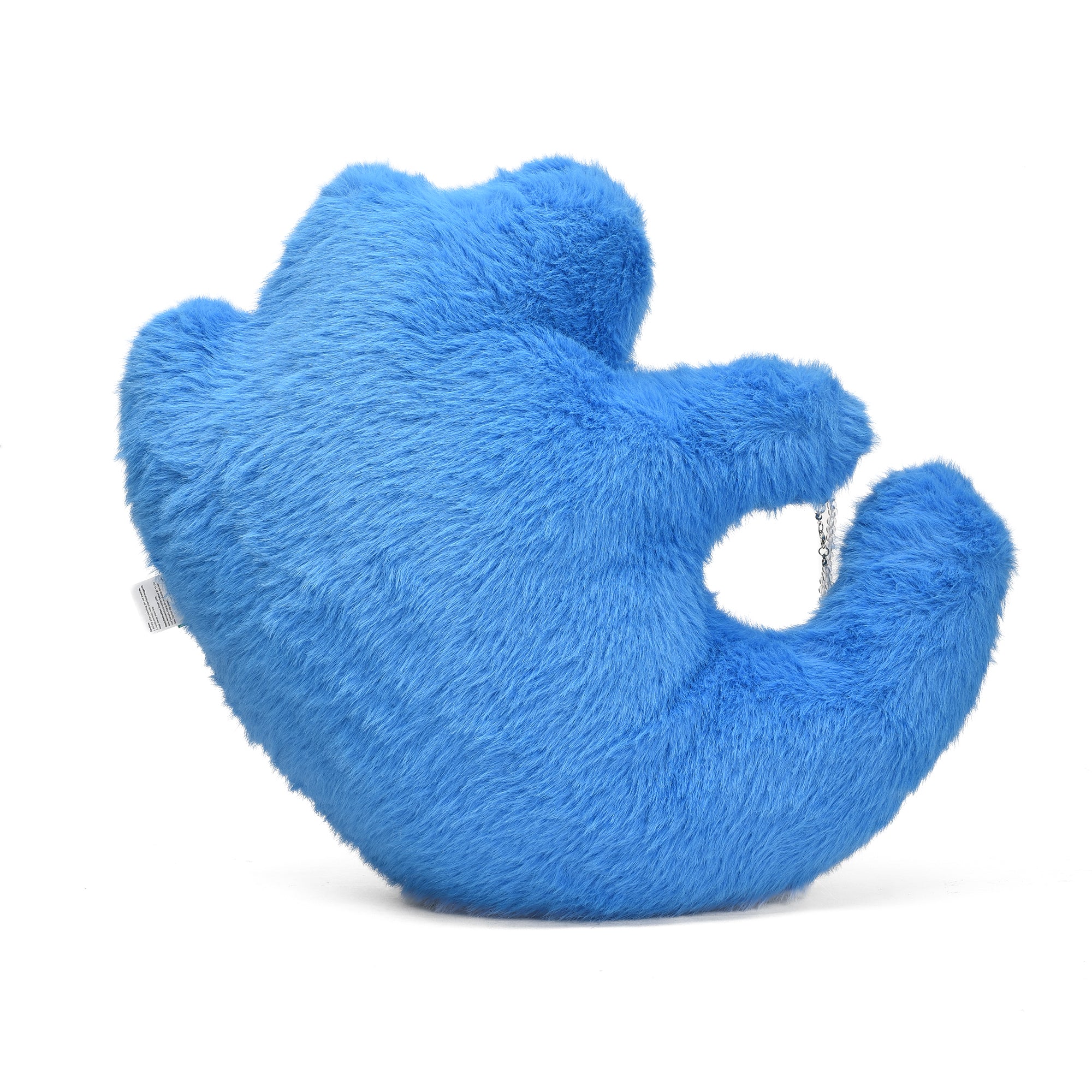 OK  Sign- Shaped Plush Pillow- Pink/ Blue