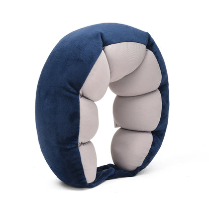 CATERPILLAR PARTICLES U-SHAPED NECK PILLOW