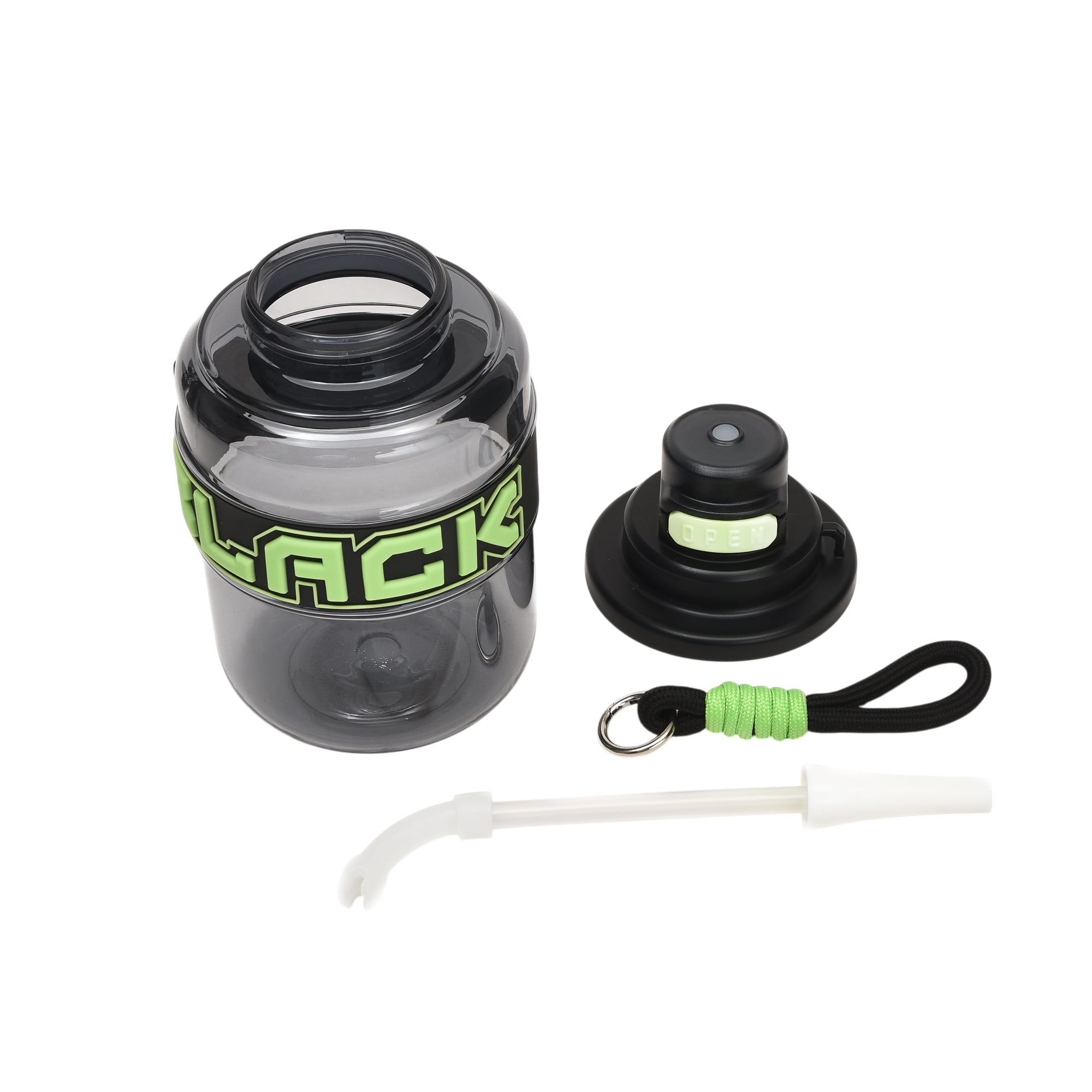 Portable Water Bottle with Straw