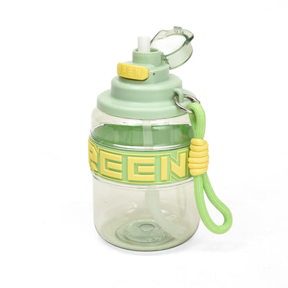 Portable Water Bottle with Straw