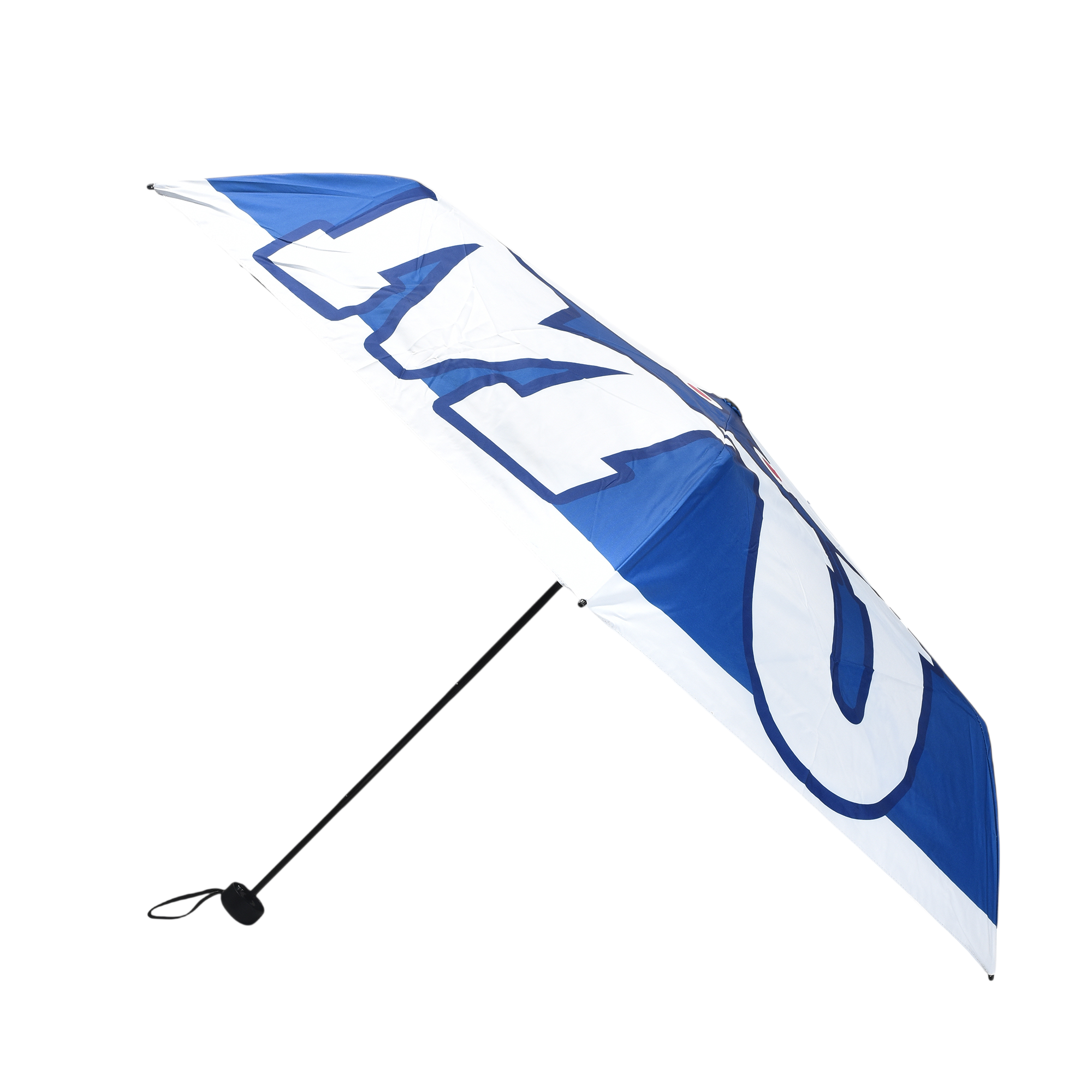 MUMUSO Foldable Cartoon Umbrella – Bold Blue Edition