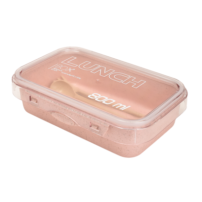 Lunch Box- Apricot &amp; Pink