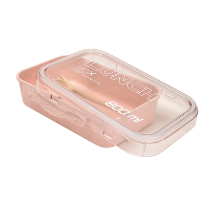 Lunch Box- Apricot & Pink