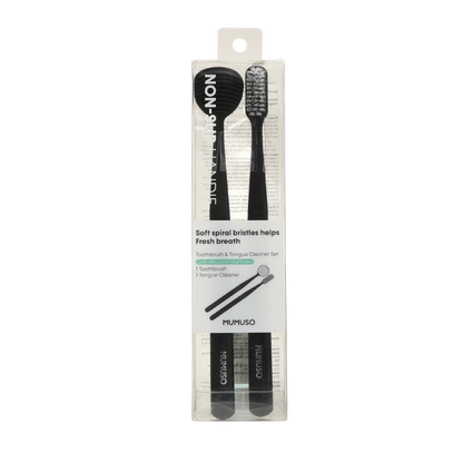 Toothbrush and Tongue Cleaner Kit