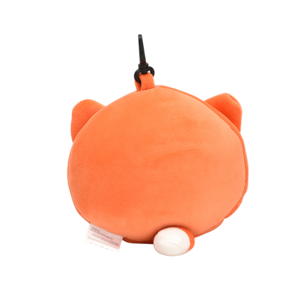 Dual Use  Cartoon Plush Neck Pillow- Eyemask Combo