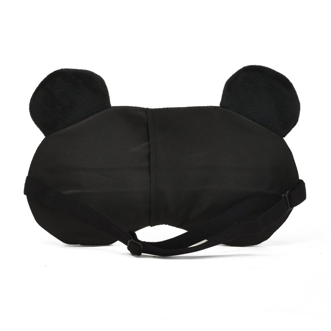 Blushing Panda Plush Sleeping Eye Mask - Black &amp; White