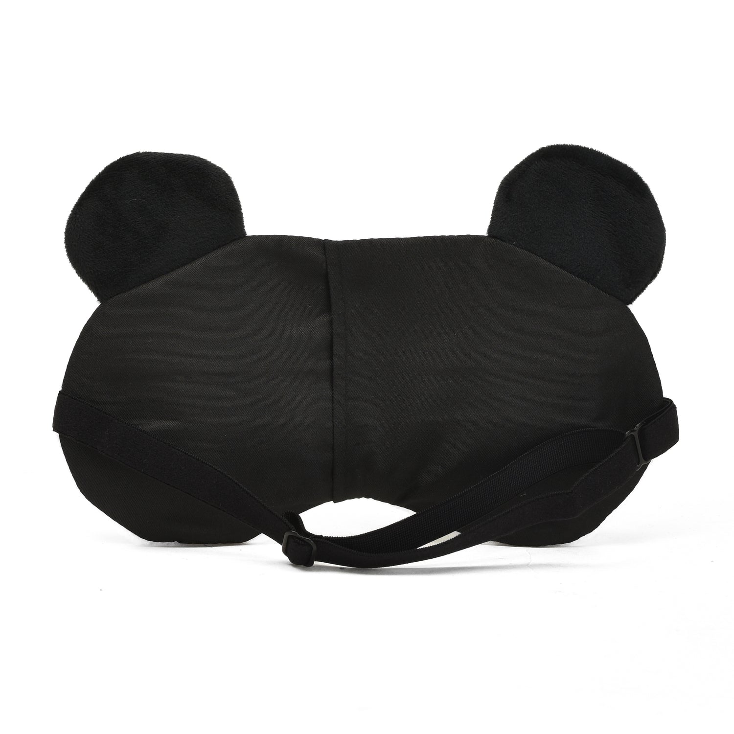 Blushing Panda Plush Sleeping Eye Mask - Black &amp; White